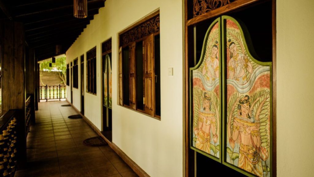 Ayurveda-Zentrum im Thaulle Resort in Sri Lanka mit ruhiger Lage am Yoda-See