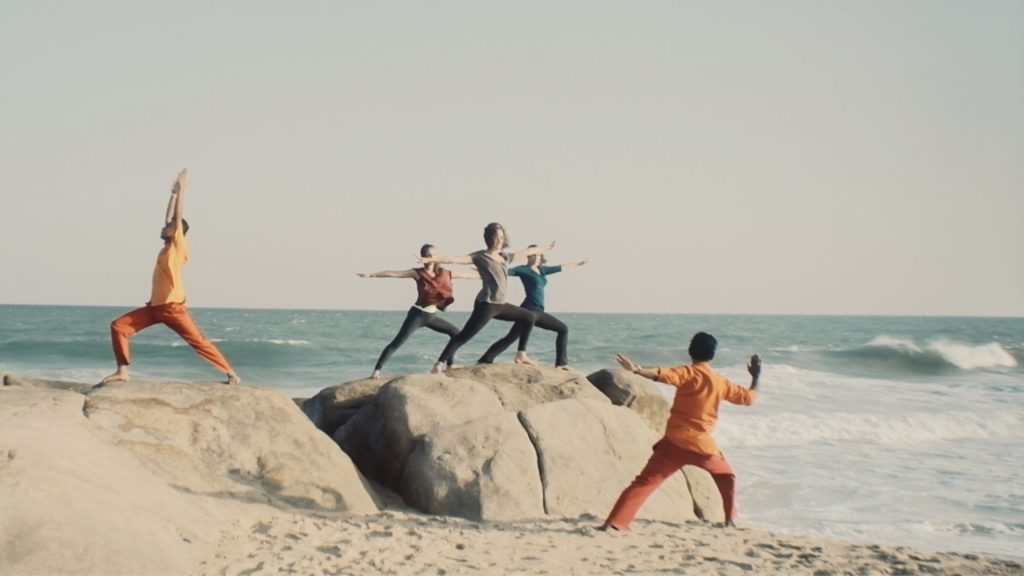 Yoga während der Ayurveda Kur in Sri Lanka