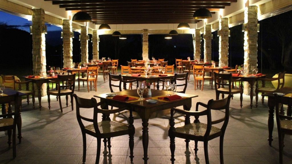 Eine UGC Aufnahme des Abendessen im Ayurveda Hotel - Thaulle Resort