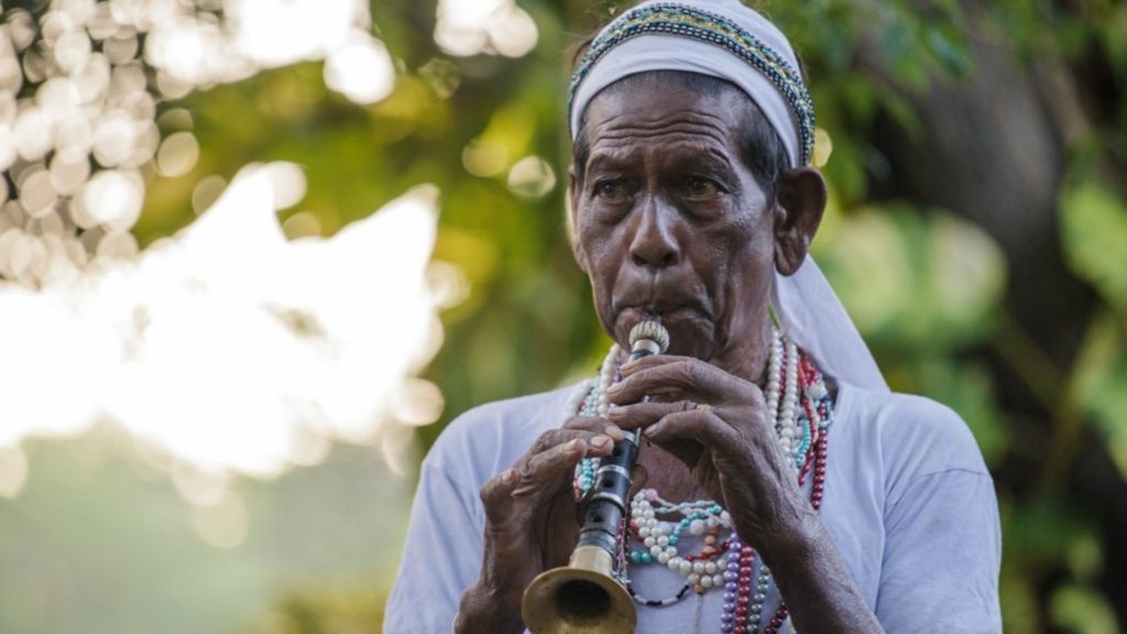 Porträt eines Kindes mit direktem Blick in die Kamera in weichem, warmem Licht - Thaulle Resort