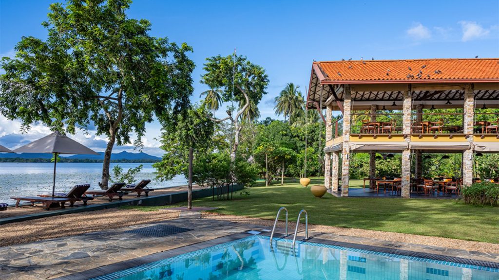 Thaulle Resort in ruhiger Lage am Yoda Lake in Sri Lanka