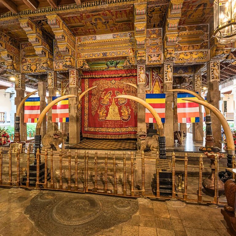 Kandy Tempel des heiligen Zahns - Einblicke
