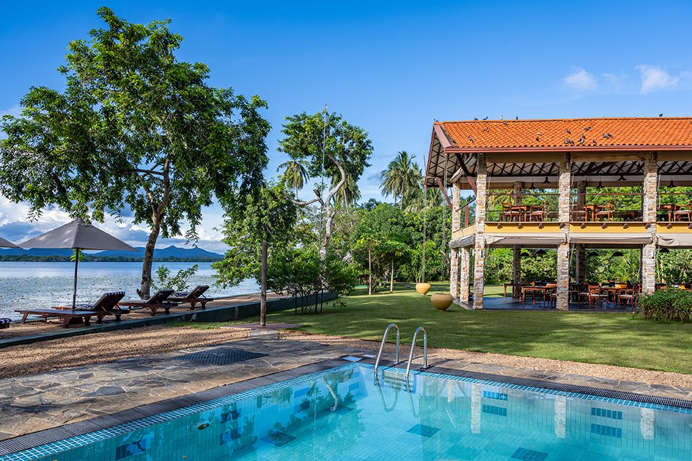Resort & Pool am Yoda-See