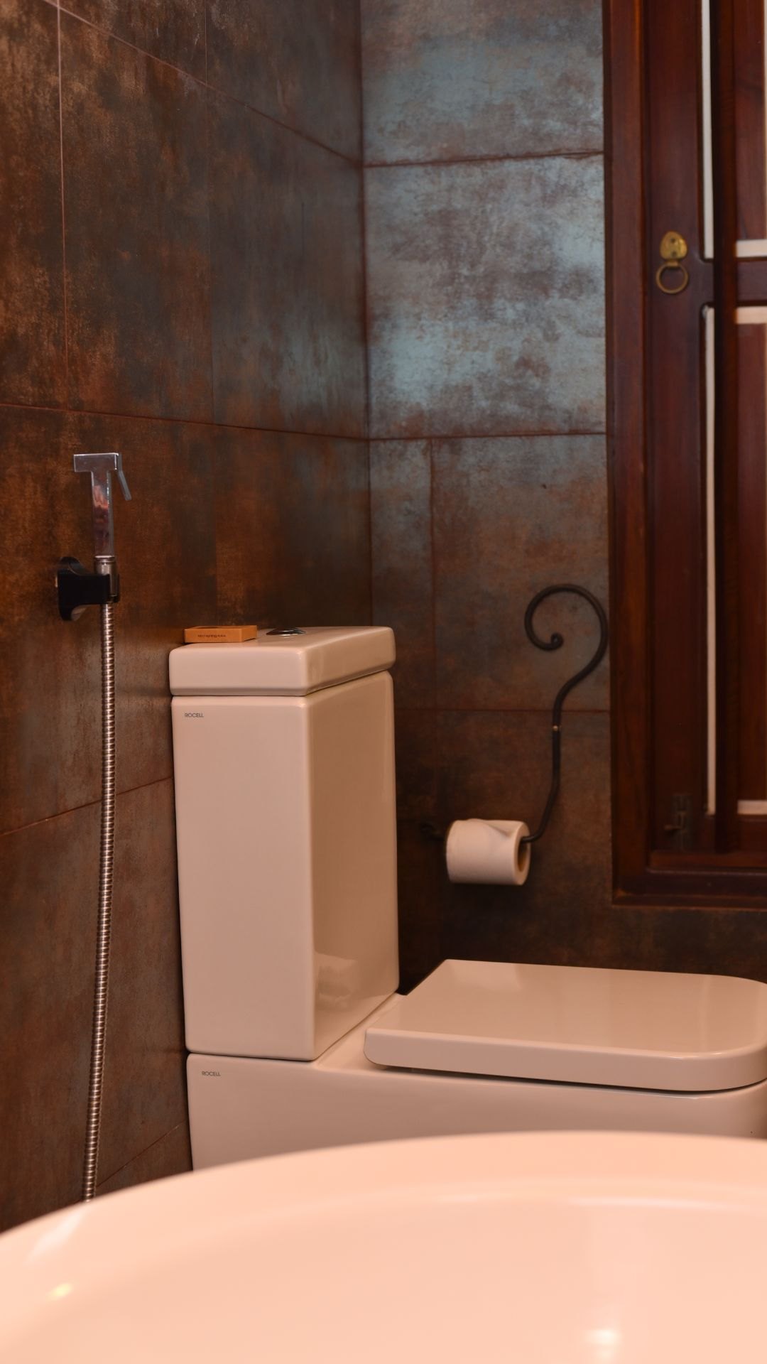 Badezimmer der Junior Suite im Thaulle Ayurveda Resort